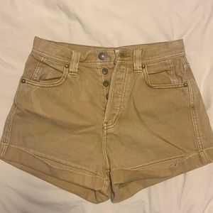 Free people denim shorts